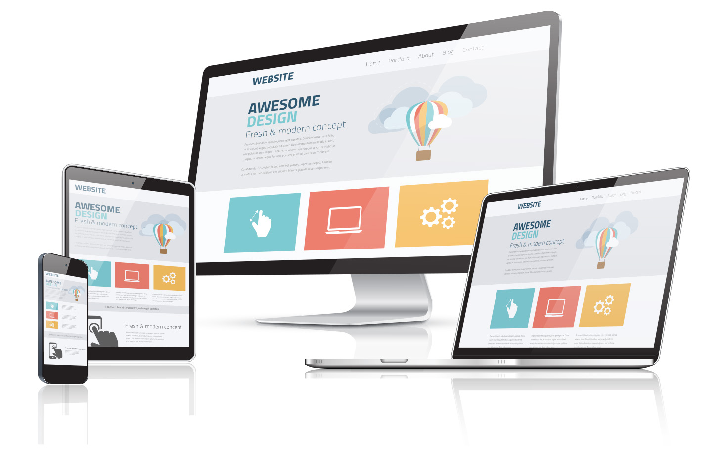 website design responsive 1460x